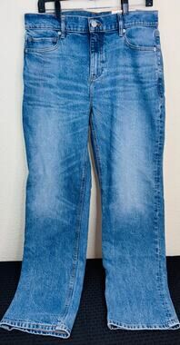 Mode of One Medium Wash "Woodhaven" Straight Stacked NWT Denim Jeans Men 33 x 32